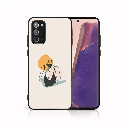 MY ART Ochranný obal pre Samsung Galaxy Note 20 WOMAN (197)