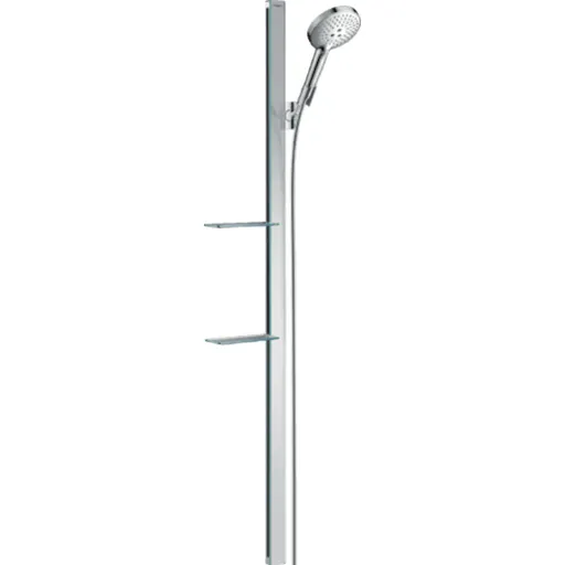 Sprchový set Hansgrohe Raindance Select S s poličkou chróm 27646000
