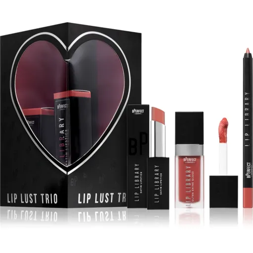 BPerfect Lip Lust Trio sada na pery odtieň Hero Trio