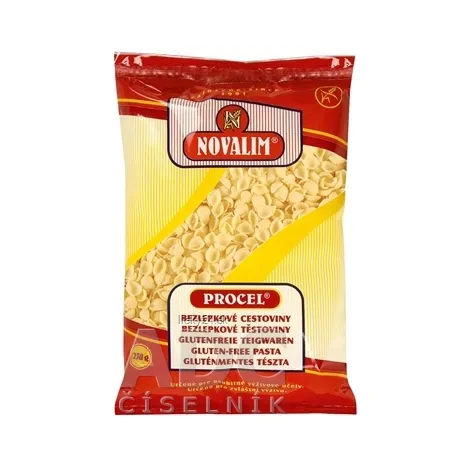 PROCEL - BEZLEPKOVÉ CESTOVINY, MUŠLE