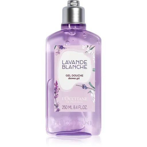 L’Occitane Lavande Blanche Perfumed Shower Gel upokojujúci sprchový gél 250 ml