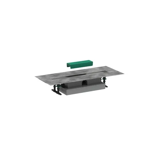 Hansgrohe uBox Universal úplná sada pre plochú inštaláciu 60 cm nerez 56016180