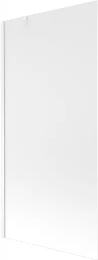 MEXEN/S - Next vaňová zástena FIX 90 x 150, mrazené sklo, biela 895-090-000-00-30-20