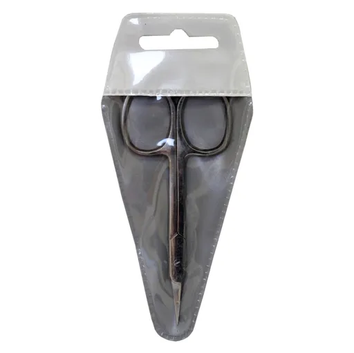 NOŽNIČKY na kožu zahnuté hrotnaté 9 cm