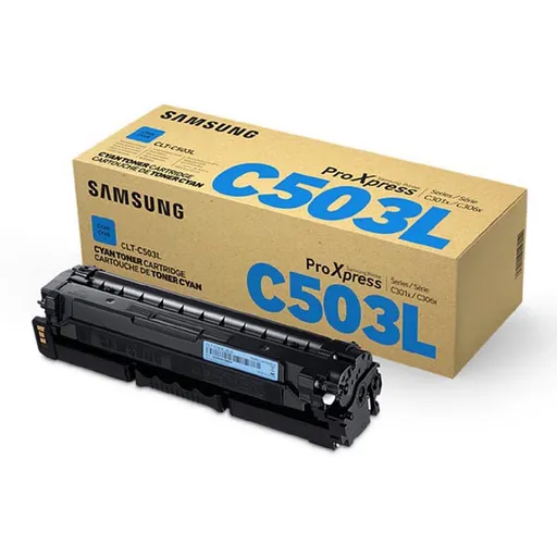 SAMSUNG CLT-C503L/ELS - originálny toner, azúrový, 5000 strán
