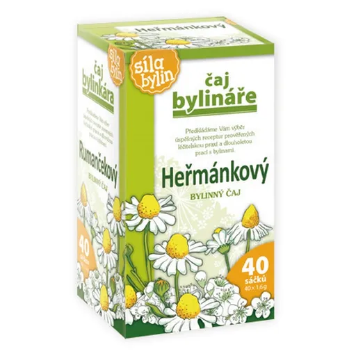 BYLINÁŘ Harmančekový bylinný čaj 40 sáčkov