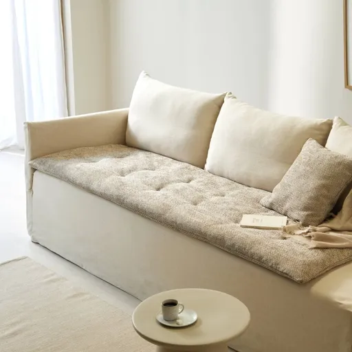 Dlhý ženilkový vankúš na pohovku