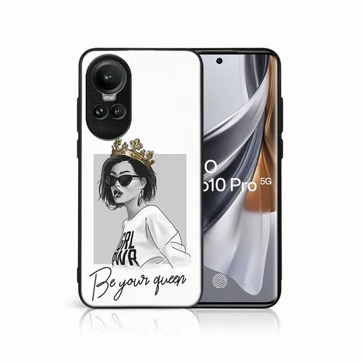 MY ART Ochranný kryt pre Oppo Reno10 5G / Reno 10 Pro 5G QUEEN (139)