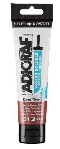 D&R ADIGRAF - Farba na linoryt (burnt sienna, 0,059 L)