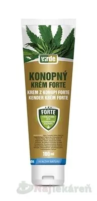 Virde konopný krém kĺbová masť 100 ml