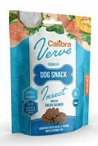 Calibra Dog Verve Crunchy Snack Insect&Salmon 150g 4 + 1 ZADARMO