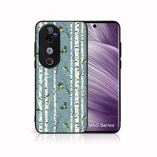 MY ART Kryt s vianočným dizajnom Vivo V40 5G BIRCH (072)