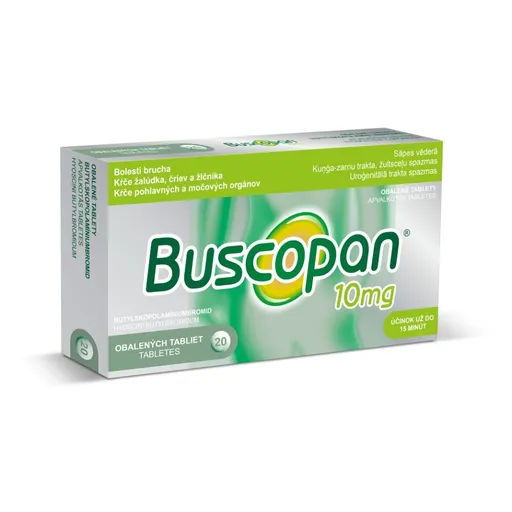 BUSCOPAN 10 mg tablety 20 ks