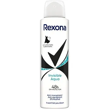 Rexona Invisible Aqua antiperspirant sprej 150 ml (8712561316965)