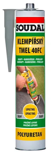 SOUDAL - Klampiarsky tmel soudal - šedá 0,28 L