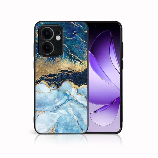 MY ART Ochranný kryt pre Oppo Reno13 F 5G / Reno13 FS 5G BLUE MARBLE (141)