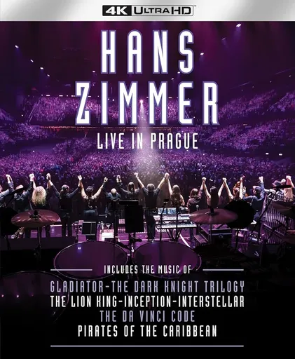 Hans Zimmer, Hans Zimmer Live In Prague 2016 UHD BD, Ultra HD 4K