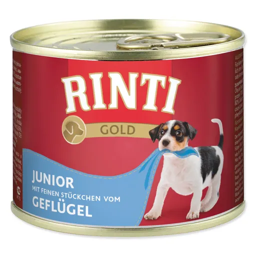 Rinti Gold Junior hydina 185 g