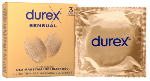 Durex Sensual 3 ks