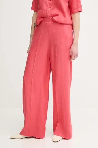 Ľanové nohavice United Colors of Benetton