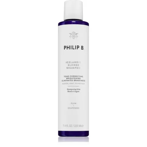 Philip B. Icelandic Blonde šampón pre blond a šedivé vlasy 220 ml
