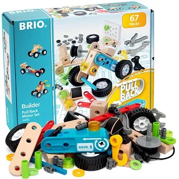 Brio 34595 Stavebnica Brio BUILDER pull-back systém (7312350345957)