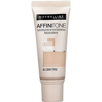 MAYBELLINE NEW YORK Affinitone Foundation 09 Opal Rose 30 ml (3600530427468)