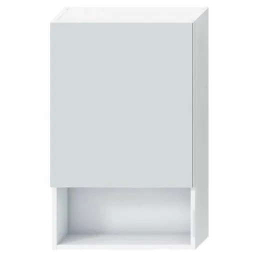 Jika Lyra Plus zrkadlová skrinka 80x50 cm lamino biela h4532310383041 5323.1.038.304.1