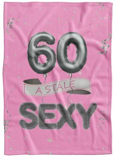 Deka Stále sexy – Ružová (vek: 60, Podšitie baránkom: NE)