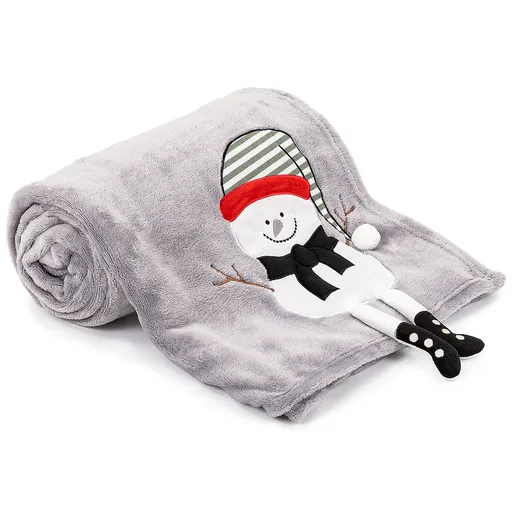4Home Vianočná deka Frosty Snowman, 150 x 200 cm
