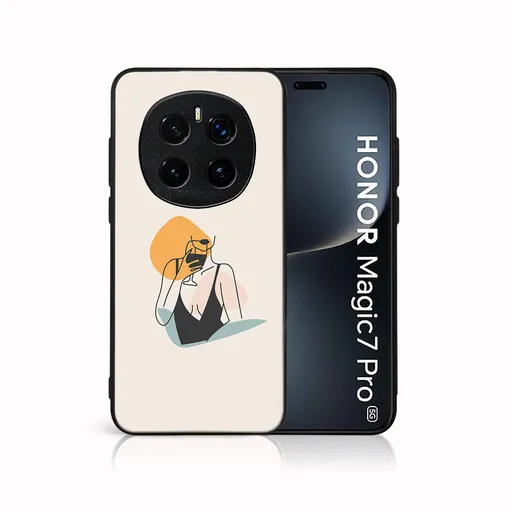 MY ART Ochranný kryt pre Honor Magic7 Pro 5G WOMAN (197)