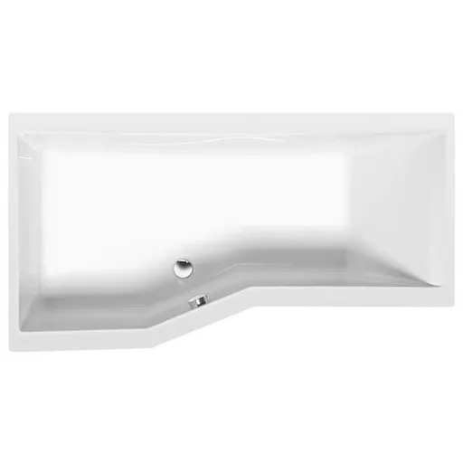 Polysan Versys asymetrická vaňa 160x85 cm akrylát ľavá 14611