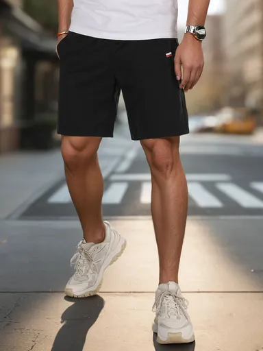 Pánske čierne tepláky Dstreet SX2486