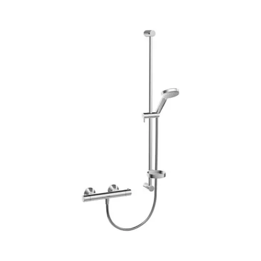 Hansa Unita sprchový systém s termostatickou batériou chróm 48130131