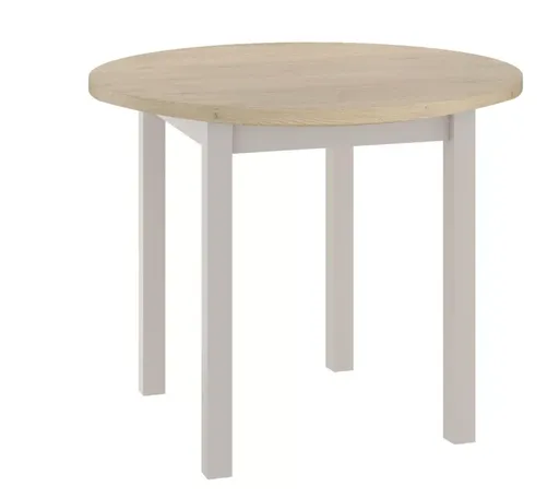 Signal Jedálenský stôl ADAM 80 cm Farba: Dub cremona torro / kašmír