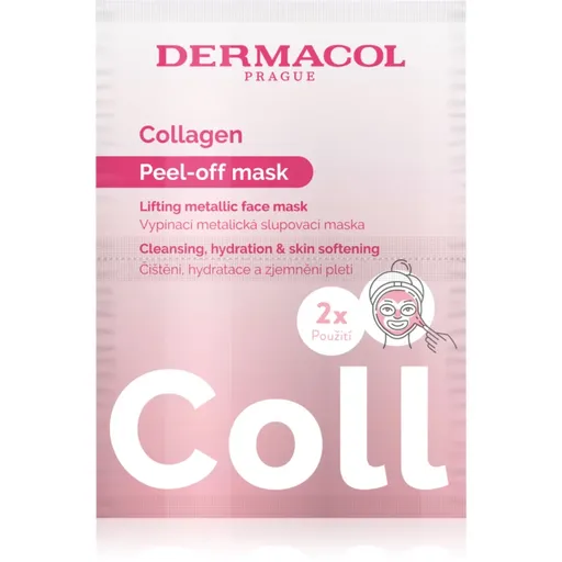 Dermacol Collagen liftingová zlupovacia maska 2x8 ml
