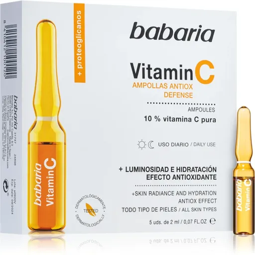 Babaria Vitamin C ampuly s vitamínom C 5 x 2 ml