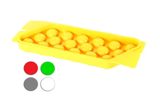 PETRA PLAST - Forma umelá hmota na ľad 18 guličiek, rôzne farby