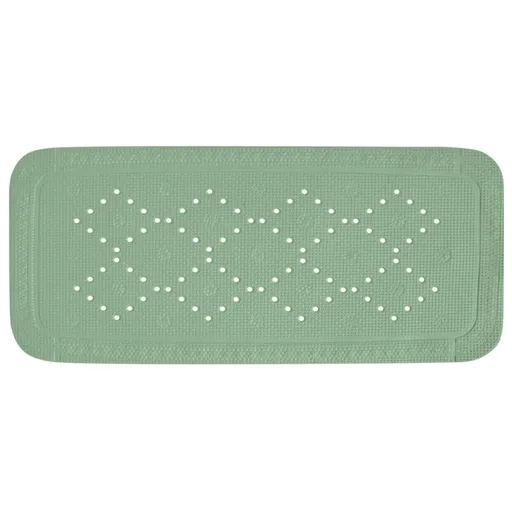 Spirella Protišmyková podložka do vane ALASKA, zelená, 71 x 36 cm