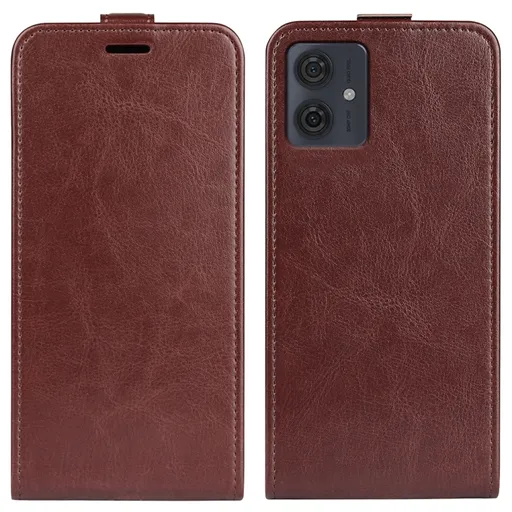 Vyklápacie puzdro pre Motorola Moto G54 5G / G54 Power Edition 5G hnedé