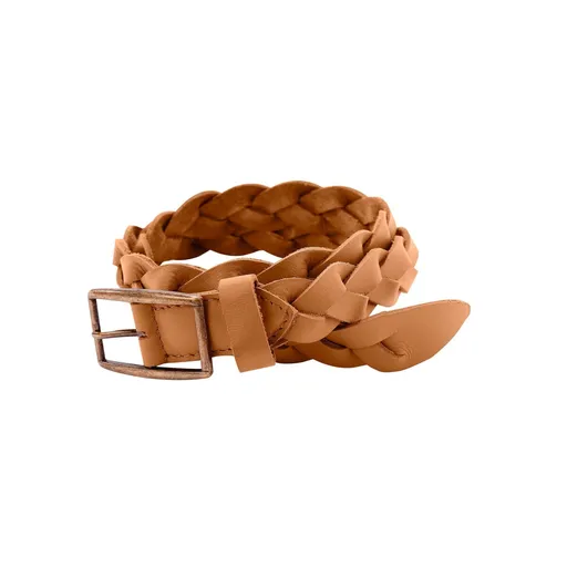 Kožený zapletaný opasok