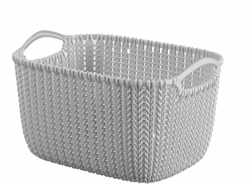 CURVER Košík KNIT 8l | sivá