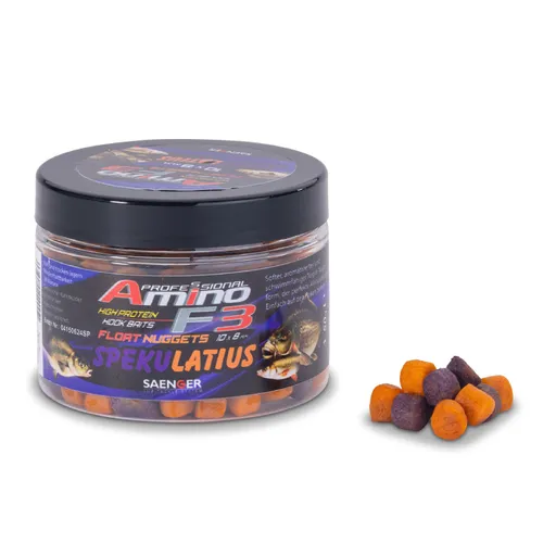 Saenger pávajúce nugetky amino f-3 mini 8x6 mm 50 g - spekulatius
