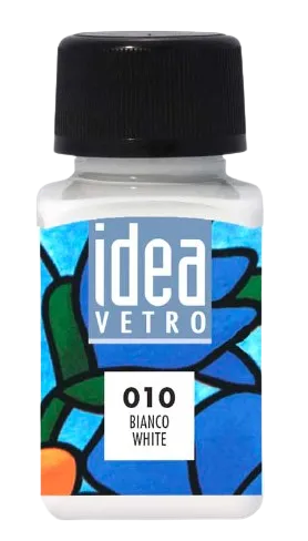 MAIMERI IDEA VETRO - Farby na sklo 010 - white, 60 ml