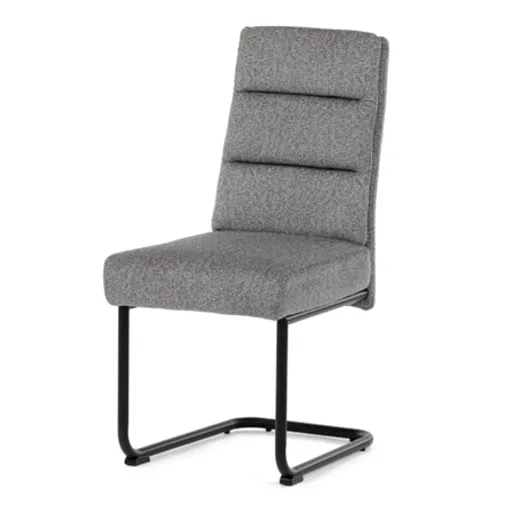 Jedálenská stolička Autronic 47x94 cm sivá látka DCL-P3107 SIL2