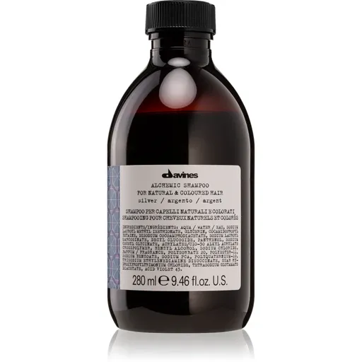 Davines Alchemic Shampoo Silver vyživujúci šampón pre zvýraznenie farby vlasov 280 ml