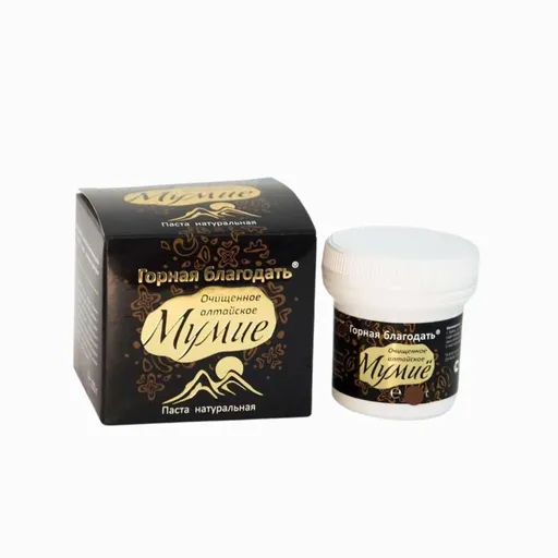 Meandra Mumio - očistené altajské v prirodzenej "tekutej forme" Hmotnosť: 30 g