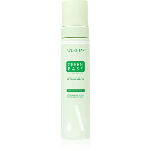 Azure Tan Green Base samoopaľovacia pena odtieň Dark To Ultra Dark 200 ml