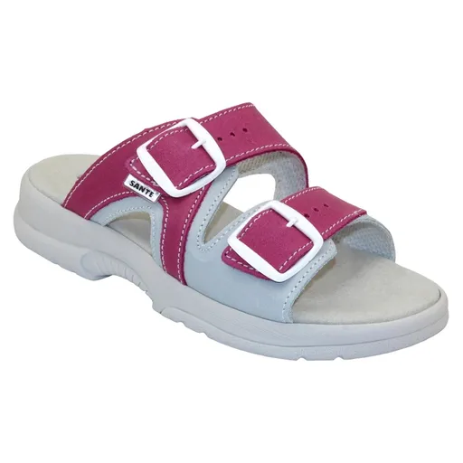 SANTÉ Dámske šľapky ružové, Veľkosť obuvi: 38