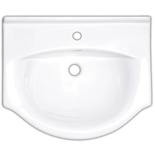 Nábytkové umývadlo Naturel Pre 66x51 cm otvor pre batériu uprostred HA5665